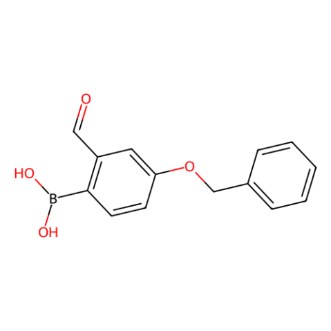 4-苄氧基-2-甲酰基苯硼酸 (含有数量不等的酸酐),4-Benzyloxy-2-formylphenylboronic Acid (contains varying amounts of Anhydride)
