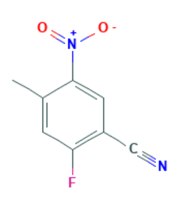 2-氟-4-甲基-5-硝基苯腈,2-Fluoro-4-methyl-5-nitrobenzonitrile