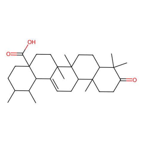 熊果酮酸,3-oxo-urs-12-en-28-oic acid