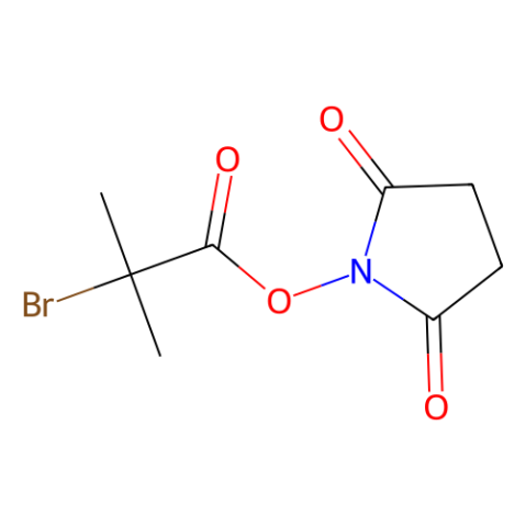 2-溴异丁酸N-羟基琥珀酰亚胺酯,2-Bromoisobutanoic acid N-hydroxysuccinimide ester