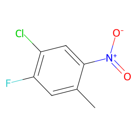1-氯-2-氟-4-甲基-5-硝基苯,1-chloro-2-fluoro-4-methyl-5-nitrobenzene