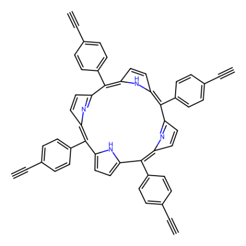 5,10,15,20-四（4-乙炔基苯基）卟啉,5,10,15,20-tetra(4-ethynylphenyl) porphyrin
