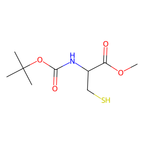 N-(叔丁氧羰基)-L-半胱氨酸甲酯,N-(tert-Butoxycarbonyl)-L-cysteine methyl ester