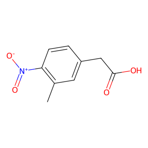 2-(3-甲基-4-硝基苯基)乙酸,2-(3-Methyl-4-nitrophenyl)acetic acid