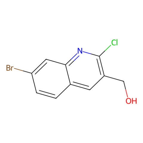 7-溴-2-氯喹啉-3-甲醇,7-Bromo-2-chloroquinoline-3-methanol