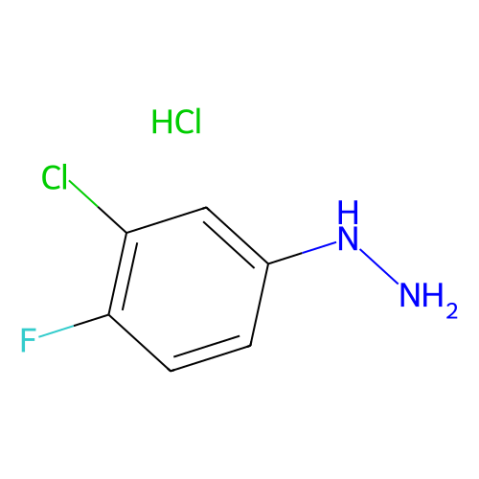 3-氯-4-氟苯肼盐酸盐,3-Chloro-4-fluorophenylhydrazine, HCl