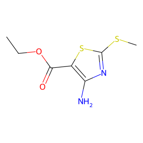 4-氨基-2-（甲硫基）噻唑-5-羧酸乙酯,Ethyl 4-amino-2-(methylthio)thiazole-5-carboxylate