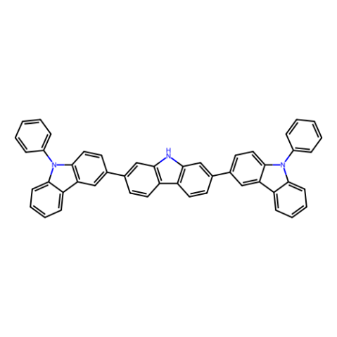 9,9''-二苯基-9H,9'H,9''H-3,2':7',3''-三咔唑,9,9''-Diphenyl-9H,9'H,9''H-3,2':7',3''-tercarbazole