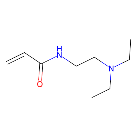 N-[2-(二乙氨基)乙基]丙烯酰胺 (含稳定剂MEHQ),N-[2-(Diethylamino)ethyl]acrylamide (stabilized with MEHQ)