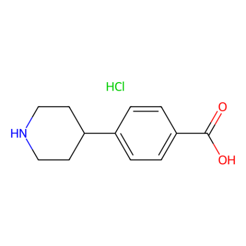 4-(4-哌啶基)苯甲酸盐酸盐,4-(Piperidin-4-yl)benzoic acid hydrochloride