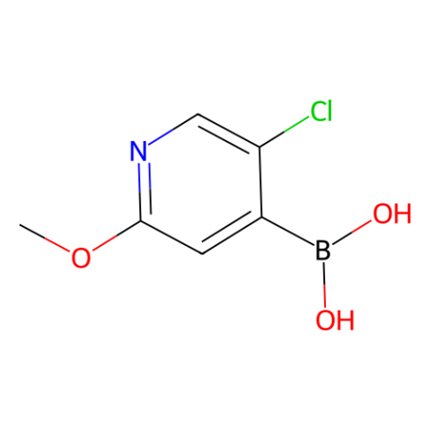 5-氯-2-甲氧基吡啶-4-基-4-硼酸（含不同量的酸酐）,5-Chloro-2-methoxypyridin-4-yl-4-boronic acid(contains varying amounts of Anhydride)