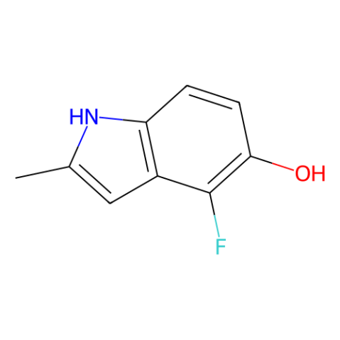4-氟-5-羟基-2-甲基吲哚,4-fluoro-2-methyl-1H-indol-5-ol