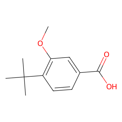 3-甲氧基-4-叔丁基苯甲酸,4-(tert-Butyl)-3-methoxybenzoic acid