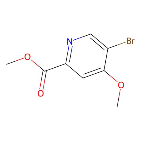 5-溴-4-甲氧基吡啶-2-羧酸甲酯,methyl 5-bromo-4-methoxypyridine-2-carboxylate