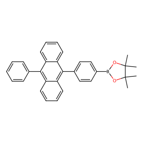 4,4,5,5-四甲基-2-[4-(10-苯基蒽-9-基)苯基]-1,3,2-二氧环戊硼烷,4,4,5,5-Tetramethyl-2-[4-(10-phenylanthracen-9-yl)phenyl]-1,3,2-dioxaborolane