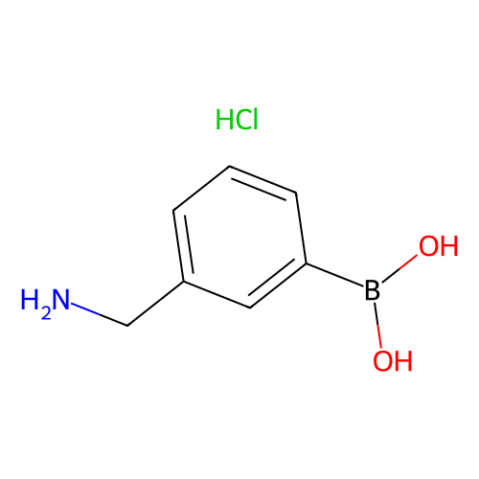 3-(氨甲基)苯硼酸盐酸盐（含不等量酸酐),3-(Aminomethyl)benzeneboronic acid hydrochloride (contains varying amounts of Anhydride)