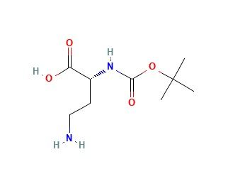 (R)-4-氨基-2-((叔丁氧羰基)氨基)丁酸,Boc-D-Dab-OH