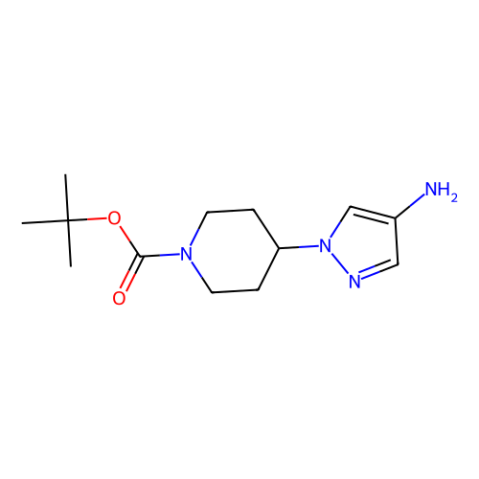 4-(4-氨基-1H-吡唑-1-基)哌啶-1-甲酸叔丁酯,tert-butyl 4-(4-amino-1H-pyrazol-1-yl)piperidine-1-carboxylate