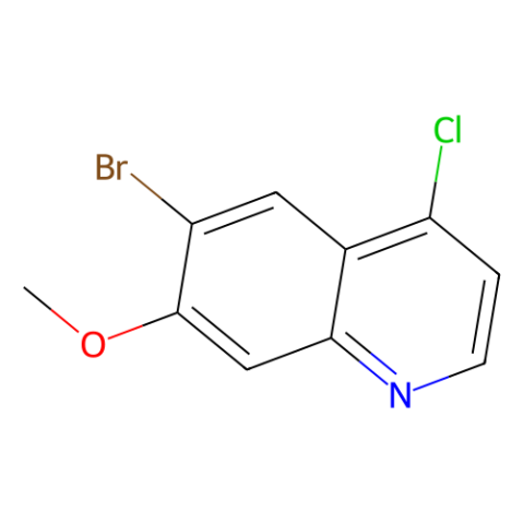 6-溴-4-氯-7-甲氧基喹啉,6-bromo-4-chloro-7-methoxyquinoline