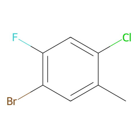 2-氯-4-氟-5-溴甲苯,1-Bromo-4-chloro-2-fluoro-5-methylbenzene