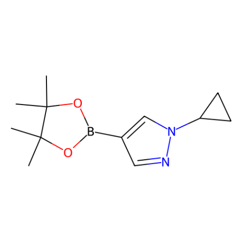 1-环丙基吡唑-4-硼酸频哪醇酯,1-Cyclopropyl-4-(4,4,5,5-tetramethyl-1,3,2-dioxaborolan-2-yl)-1H-pyrazole