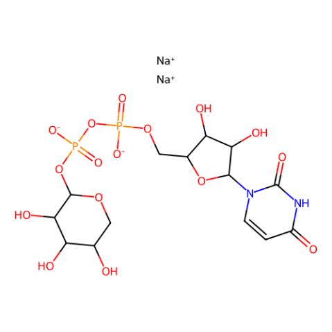 Uridine 5'-(二磷酸三氫),P'-α-D-吡喃木糖酯二鈉鹽,Uridine 5′-diphosphoxylose sodium salt