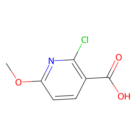 2-氯-6-甲氧基烟酸,2-Chloro-6-methoxynicotinic acid