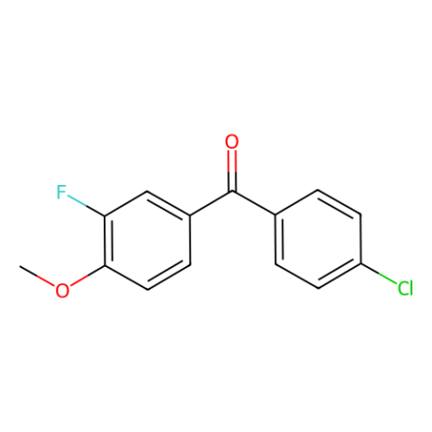 4-氯-3'-氟-4'-甲氧基二苯甲酮,4-Chloro-3′-fluoro-4′-methoxybenzophenone