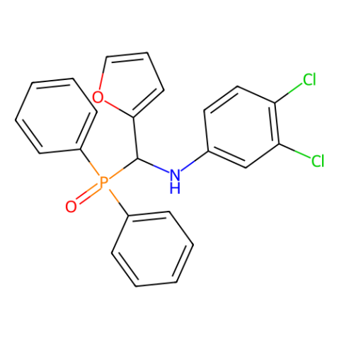 3,4-二氯-N-[（二苯基磷酰基）（呋喃-2-基）甲基]苯胺,3,4-Dichloro-N-[(diphenylphosphoryl)(fur-2-yl)methyl]aniline