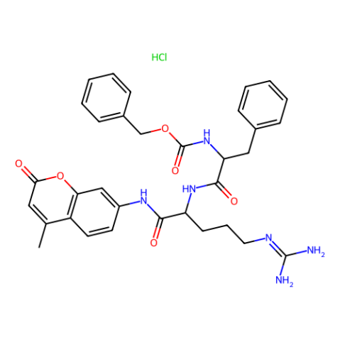 Z-Phe-Arg-AMC · HCl,Z-Phe-Arg-AMC · HCl