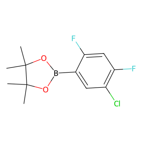 2-（5-氯-2,4-二氟苯基）-4,4,5,5-四甲基-1,3,2-二氧杂硼烷,2-(5-Chloro-2,4-difluorophenyl)-4,4,5,5-tetramethyl-1,3,2-dioxaborolane