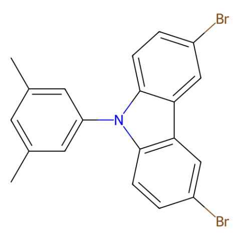 3,6-二溴-9-(3,5-二甲基苯基)-9H-咔唑,3,6-Dibromo-9-(3,5-dimethylphenyl)-9H-carbazole