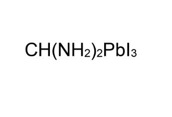 甲脒铅碘盐,Formamidinium Lead Iodide