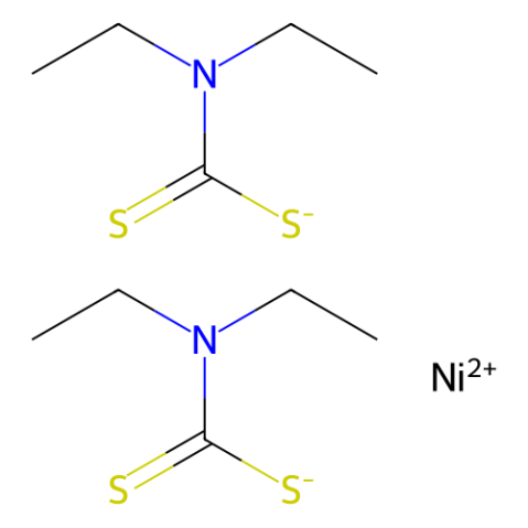 二乙基二硫代氨基甲酸鎳,Nickel Diethyldithiocarbamate