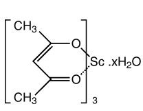 乙酰丙酮钪(III)水合物,Scandium(III) acetylacetonate hydrate