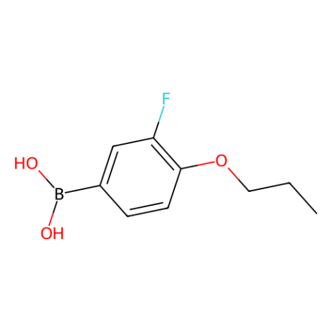 3-氟-4-丙氧基苯硼酸(含有数量不等的酸酐),3-Fluoro-4-propoxyphenylboronic acid(contains varying amounts of Anhydride)