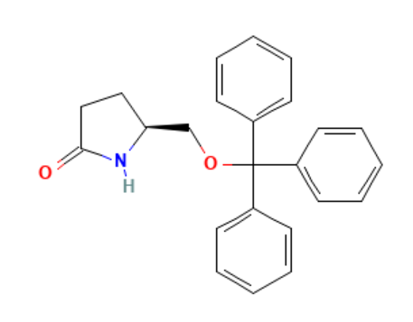 (S)-(+)-5-(三苯甲基氧代甲基)-2-吡咯烷酮,(S)-(+)-5-(Trityloxymethyl)-2-pyrrolidinone