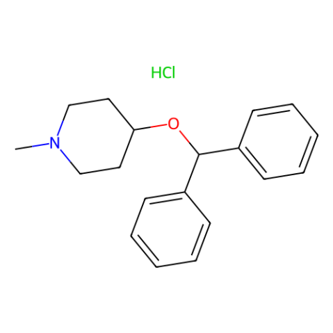 4-二苯基甲氧基-1-甲基哌啶盐酸盐,4-Diphenylmethoxy-1-methylpiperidine hydrochloride