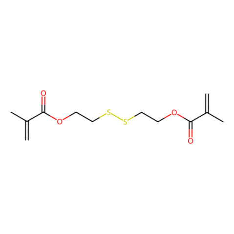 双(2-甲基丙烯酰基)氧乙基二硫化物,Bis(2-methacryloyl)oxyethyl disulfide