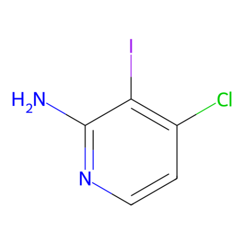 4-氯-3-碘吡啶-2-基胺,4-Chloro-3-iodopyridin-2-amine