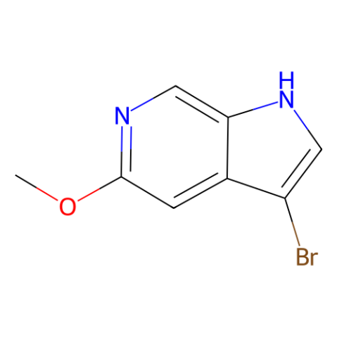 3-溴-5-甲氧基-6-氮雜吲哚,3-bromo-5-methoxy-1H-pyrrolo[2,3-c]pyridine