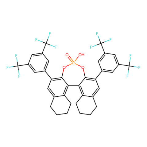 (R)-3,3'-雙[3,5-雙(三氟甲基)苯基] -5,5',6,6',7,7',8,8'-八氫-1,1'-聯(lián)萘基-2,2'-二基磷酸氫酯,(R)-3,3'-Bis[3,5-bis(trifluoromethyl)phenyl]-5,5',6,6',7,7',8,8'-octahydro-1,1'-binaphthyl-2,2'-diyl Hydrogen Phosphate