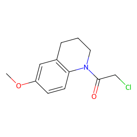 2-氯-1-(6-甲氧基-1,2,3,4-四氫喹啉-1-基)乙-1-酮,2-Chloro-1-(6-methoxy-1,2,3,4-tetrahydroquinolin-1-yl)ethan-1-one