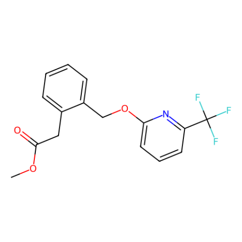 2-(2-(((6-(三氟甲基)吡啶-2-基)氧基)甲基)苯基)乙酸甲酯,Methyl 2-(2-(((6-(trifluoromethyl)pyridin-2-yl)oxy)methyl)phenyl)acetate