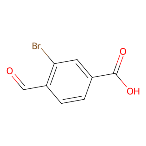 3-溴-4-甲酰基苯甲酸,3-Bromo-4-formylbenzoic acid