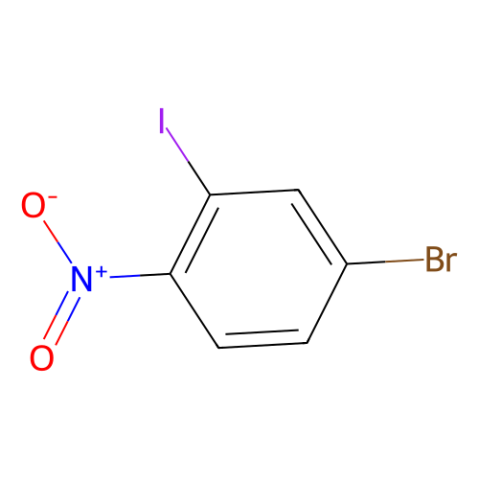 4-溴-2-碘-1-硝基苯,4-Bromo-2-iodo-1-nitrobenzene