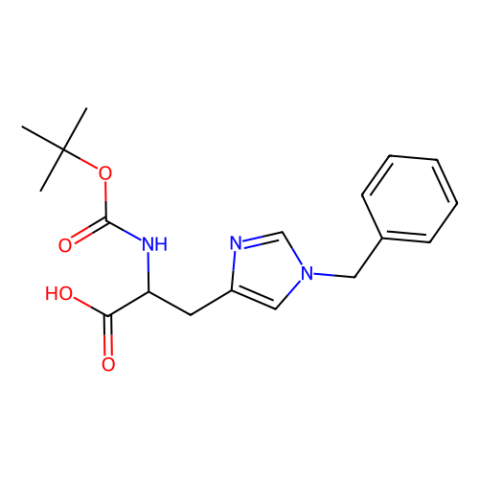 τ-芐基-Nα-(叔丁氧羰基)-L-組氨酸,Boc-His(Bzl)-OH