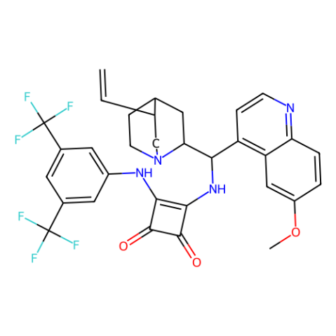 3-[[3,5-双(三氟甲基)苯基]氨基]-4-[[(8a,9S)-6'-甲氧基苯甲酰-9-基]氨基]-3-环丁烯-1,2-二酮,3-[[3,5-Bis(trifluoromethyl)phenyl]amino]-4-[[(8α,9S)-6''-methoxycinchonan-9-yl]amino]-3-cyclobutene-1,2-dione