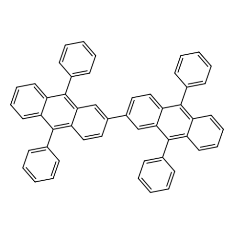 9,9',10,10'-四苯基-2,2'-聯(lián)蒽,9,9',10,10'-Tetraphenyl-2,2'-bianthracene