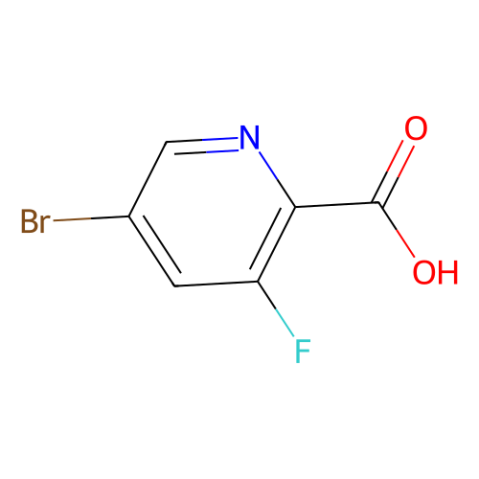 5-溴-3-氟吡啶-2-羧酸,5-bromo-3-fluoropyridine-2-carboxylic acid